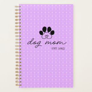 dog mom customizable  planner