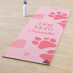 Dog-Mom Customizable Yoga Mat