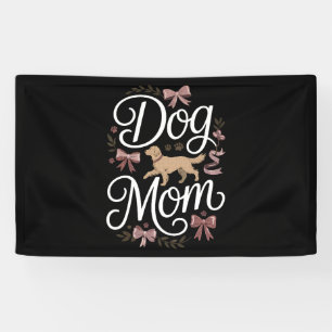 Dog Mom & Dad Motivational Pet Quote Design Banner