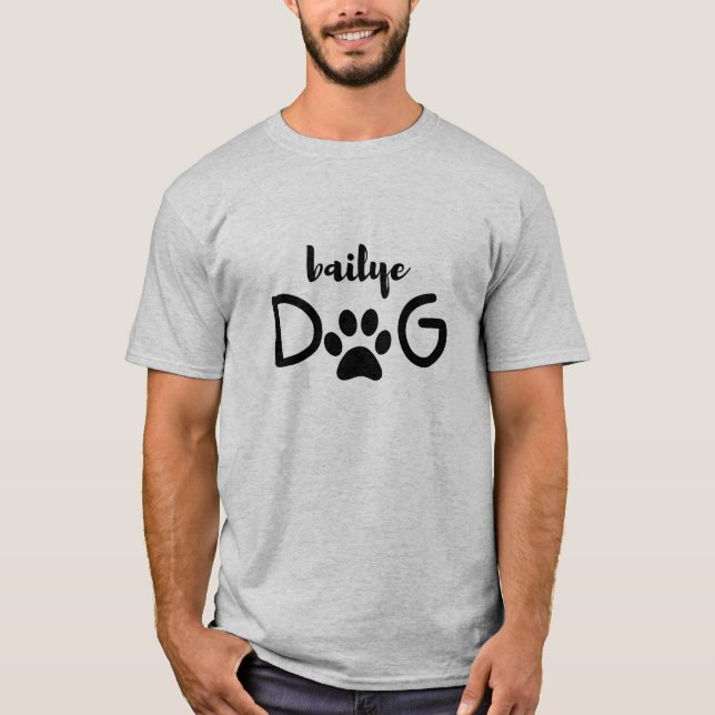 Dog Mom & Dad Swag: Stylish Pet Wear T-Shirt (Front)