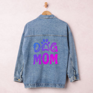 Dog Mom Denim Jacket