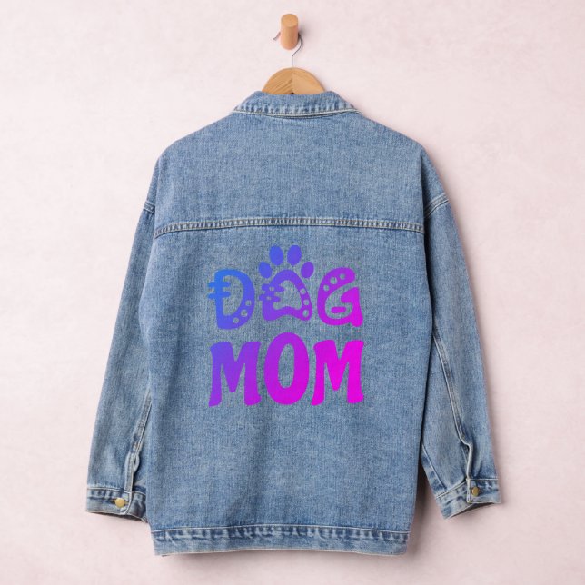 Dog Mom Denim Jacket (Hangar)