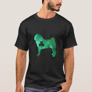 Dog Mom Dog Lover St Patrick S Day Pug Mom Mens Wo T-Shirt