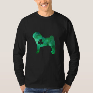 Dog Mom Dog Lover St Patrick S Day Pug Mom Mens Wo T-Shirt