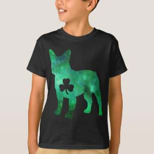 Dog Mom Dog Lover St Patrick's Day French Bulldog T-Shirt
