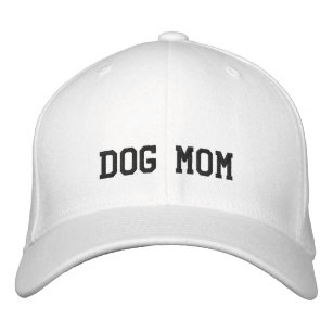 DOG MOM EMBROIDERED HAT