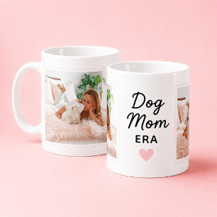 Dog Mom Era Custom Pet Photo Coffee Mug
