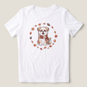 Dog Mom Fall Edition WHITE ONLY Tri-Blend Shirt