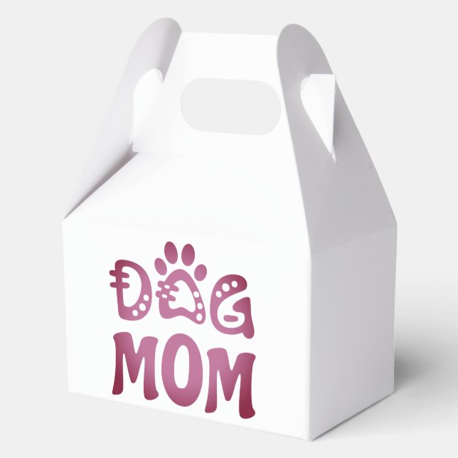 Dog Mom Favor Box (Back)