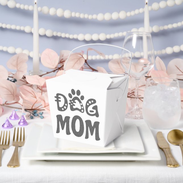 Dog Mom Favor Box (Wedding)