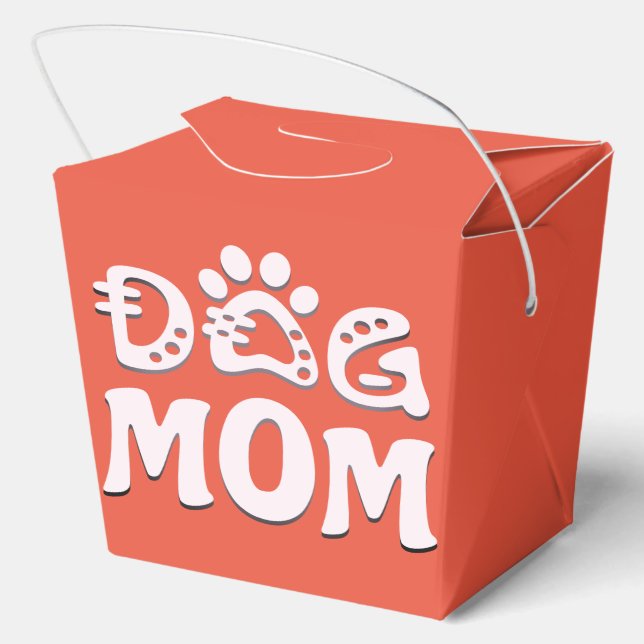 Dog Mom Favor Box (Back)