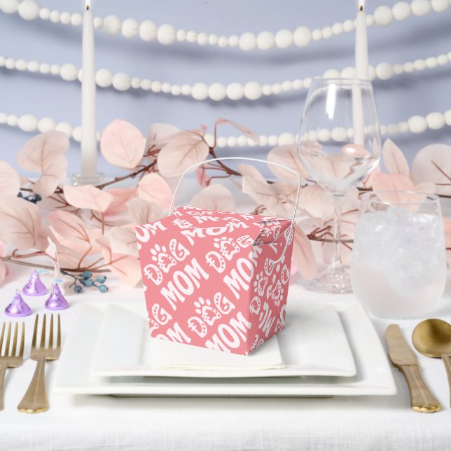 Dog Mom Favor Box (Wedding)