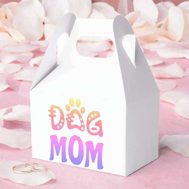 Dog Mom Favor Box (Wedding)