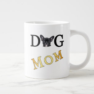 Dog Mom Frenchie Owners Large Coffee Mug
