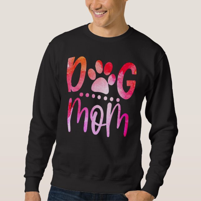 Dog Mom Fun  Pet Sweatshirt (Front)