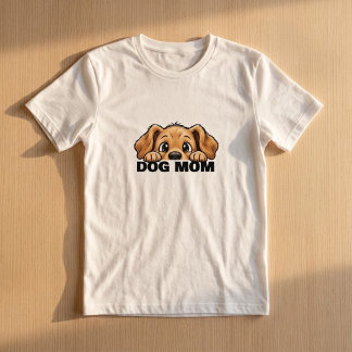 Dog Mom Funny Cute Dog Lover T-Shirt
