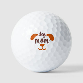 Dog Mom Funny Golf Balls