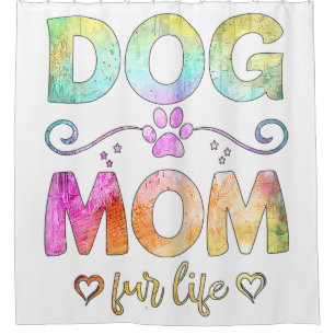 Dog Mom Fur Life Happy Mother's Day Best Dog Mom E