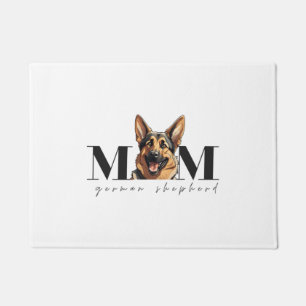 Dog Mom GERMAN SHEPHERD DOG Classic T-Shirt Doormat