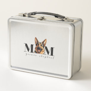 Dog Mom GERMAN SHEPHERD DOG Classic T-Shirt Metal Lunch Box