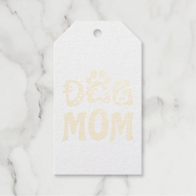 Dog Mom Gift Tags (Front)