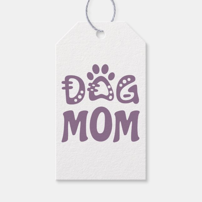 Dog Mom Gift Tags (Front)