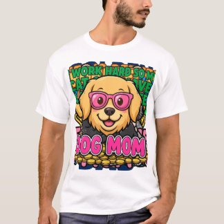 Dog Mom Golden Retriever T-Shirt