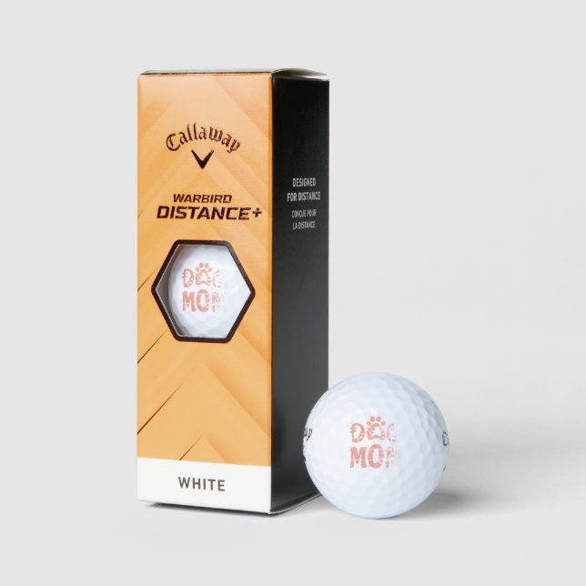 Dog Mom Golf Balls (Packaging)