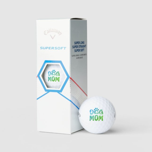 Dog Mom Golf Balls (Packaging)