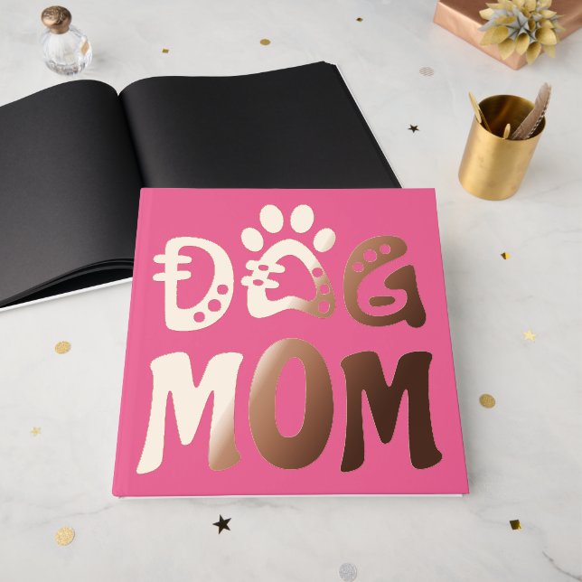 Dog Mom Guest Book (Front Open)