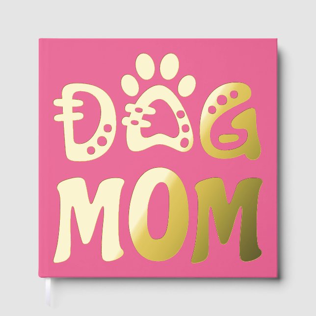 Dog Mom Guest Book (Front)