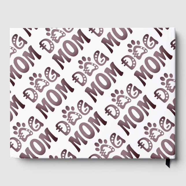 Dog Mom Guest Book (Back)