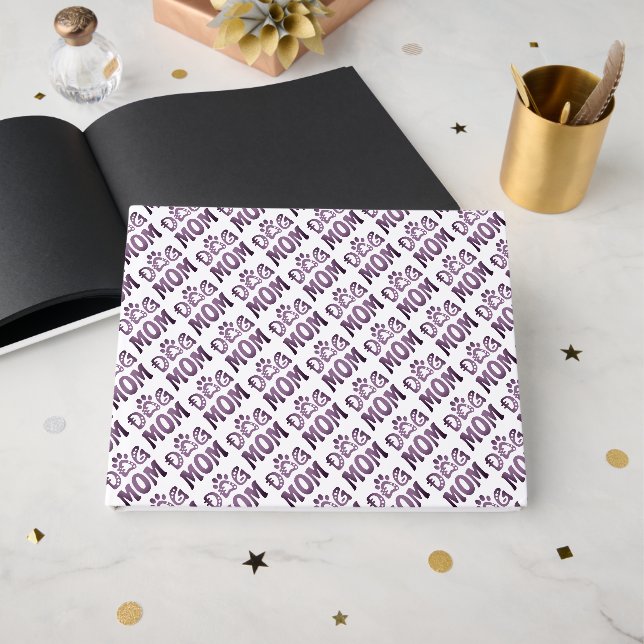 Dog Mom Guest Book (Front Open)