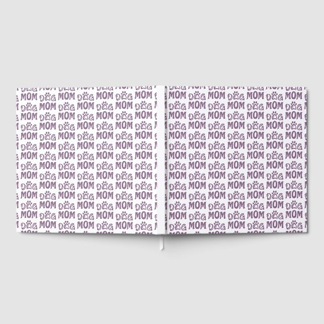 Dog Mom Guest Book (Full)