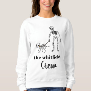 Dog Mom Halloween Custom Family Matching Sweatshirt