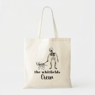 Dog Mom Halloween Custom Family Matching Tote Bag