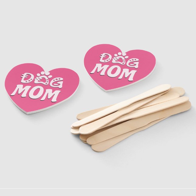 Dog Mom Hand Fan (Non-assembled)