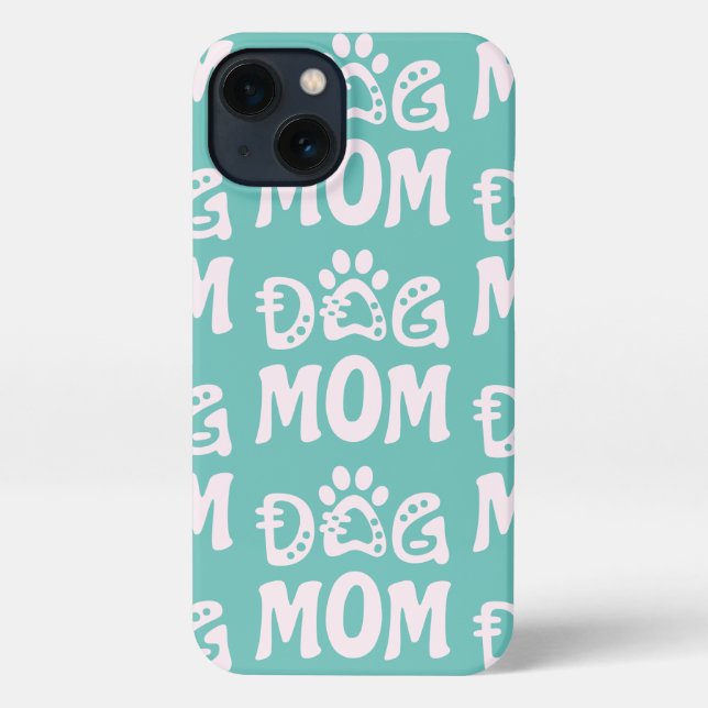 Dog Mom iPhone Case (Back)