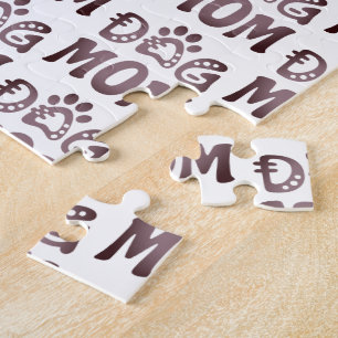 Dog Mom Jigsaw Puzzle