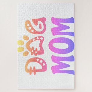 Dog Mom Jigsaw Puzzle