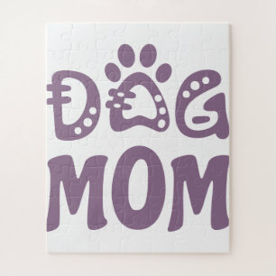 Dog Mom Jigsaw Puzzle