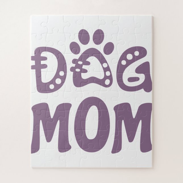 Dog Mom Jigsaw Puzzle (Vertical)
