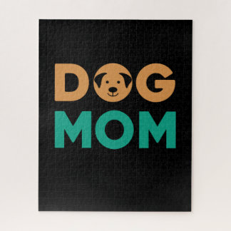 Dog Mom Jigsaw Puzzle