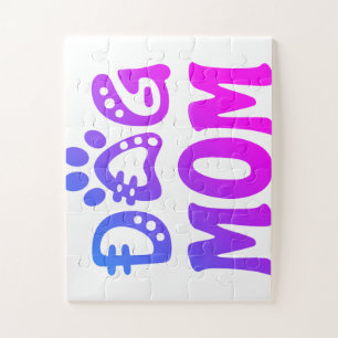 Dog Mom Jigsaw Puzzle