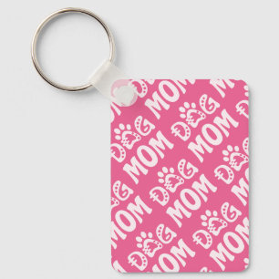 Dog Mom Keychain