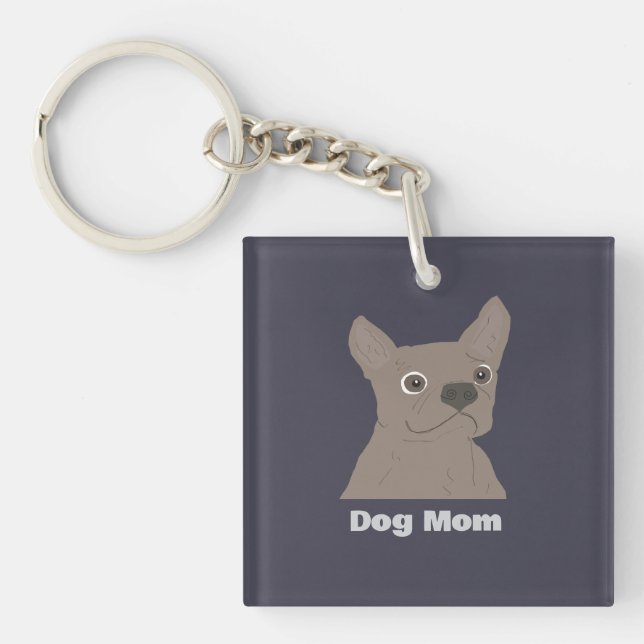 Dog Mom Keychain (Front)