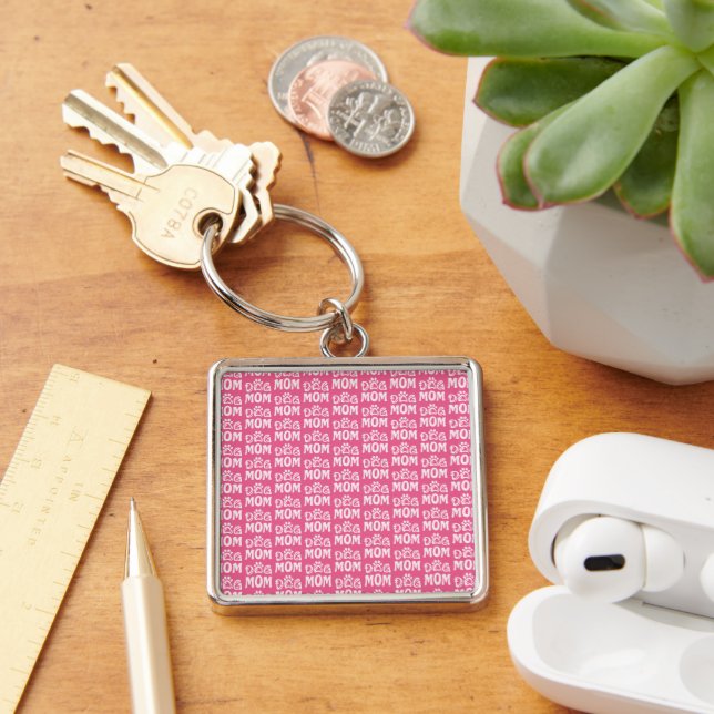 Dog Mom Keychain (Desk)