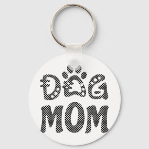 Dog Mom Keychain
