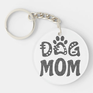 Dog Mom Keychain