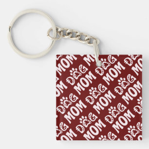 Dog Mom Keychain